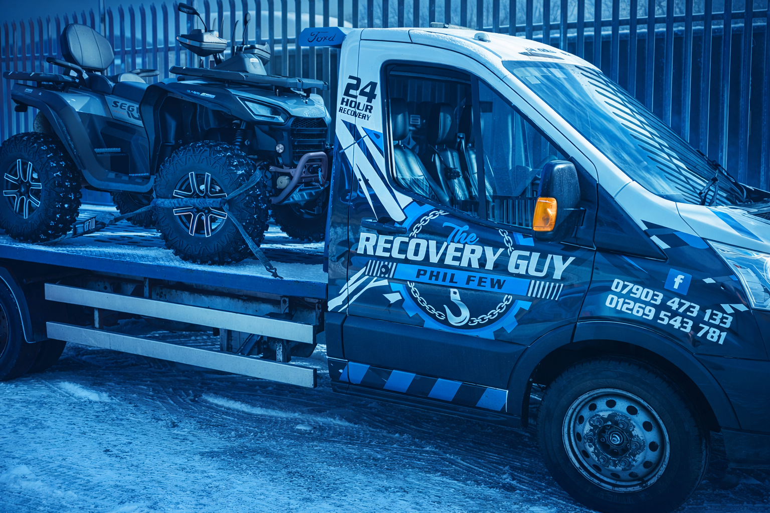 The Recovery Guy recovery truck in South Wales